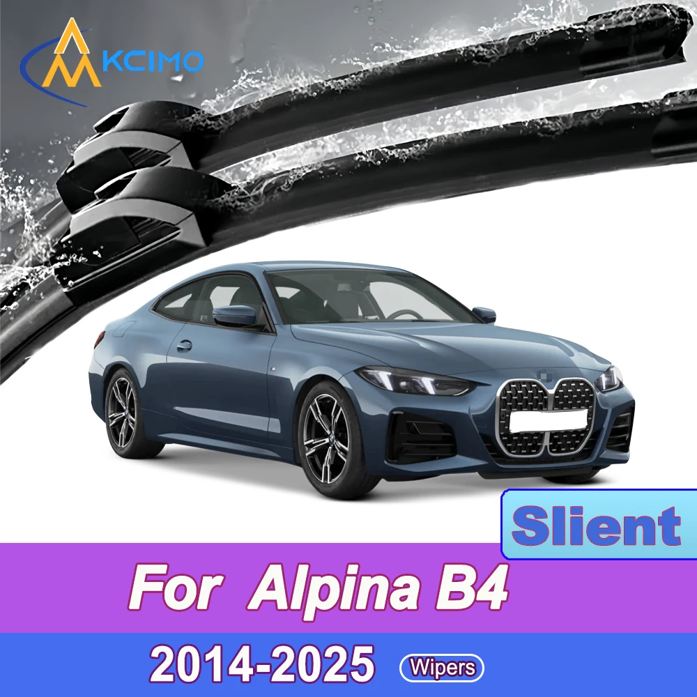 

Silent Beam Wiper Blades For Alpina B4 F32/F33 2014-2025 Noise-Free Windshield Wipers High-Performance