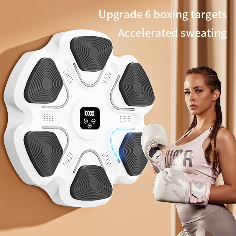 

New Smart Music Boxing Machine Adult/Children Sports Fitness Boxing Trainer Home Exercise Response Training Boxing Wall Target