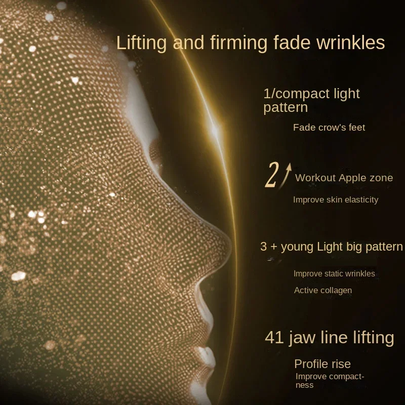 Gratis Verzending Beauty Lifting En Aanscherping Kleur Licht Rood Licht Huidverjonging Thuis Facial Micro Huidige Import