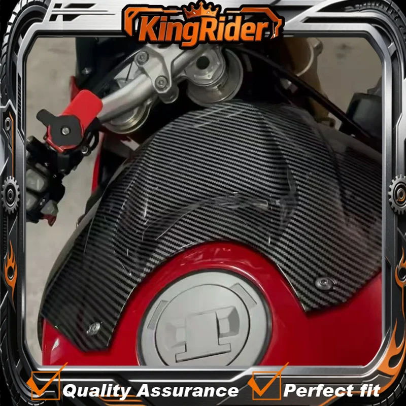 S1000 RR ABS Carbon Look Fuel Tank Cover Motorcycle Accessories Fuel Tank Protector Fairing For BMW S1000RR 2015 2016 2017 2018