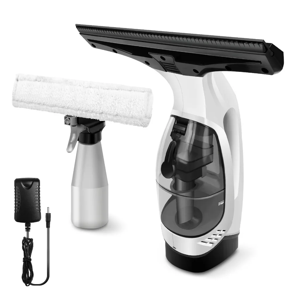 Highly Efficient Electric Glass Cleaner Rechargeable Plastic Handheld Window Scrubber Multifunctional Window Vacuum Cleaner Home