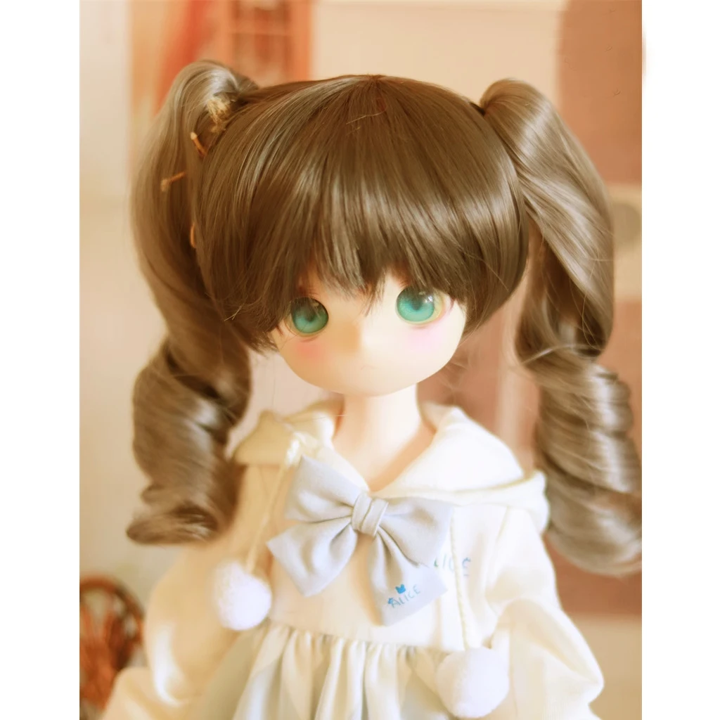 [wamami] 97# Wave Braid Short Wig & Pin Hair For 1/4 MSD AOD BJD Dollfie 7