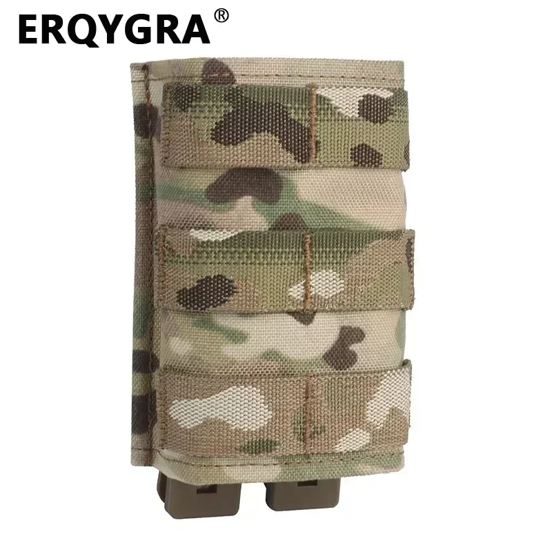 ERQYGRA Tactical Pouch Magazine SNELLE 7.62 AK Enkele Mag Molle Insert Bag Schieten Pistool Paintball Jacht Systeem Accessoires