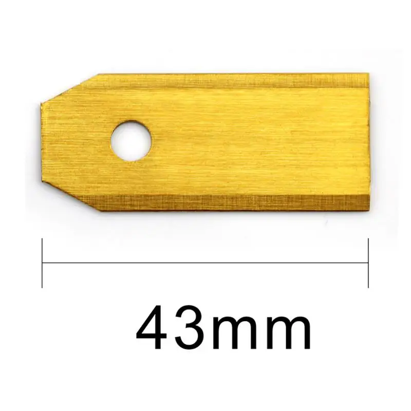 9Pcs Replacement Blade Lawn Mower Blade 43mm Parts For Robotic Lawnmower Set Yard Garden Lawn Mowers Blade Accessories
