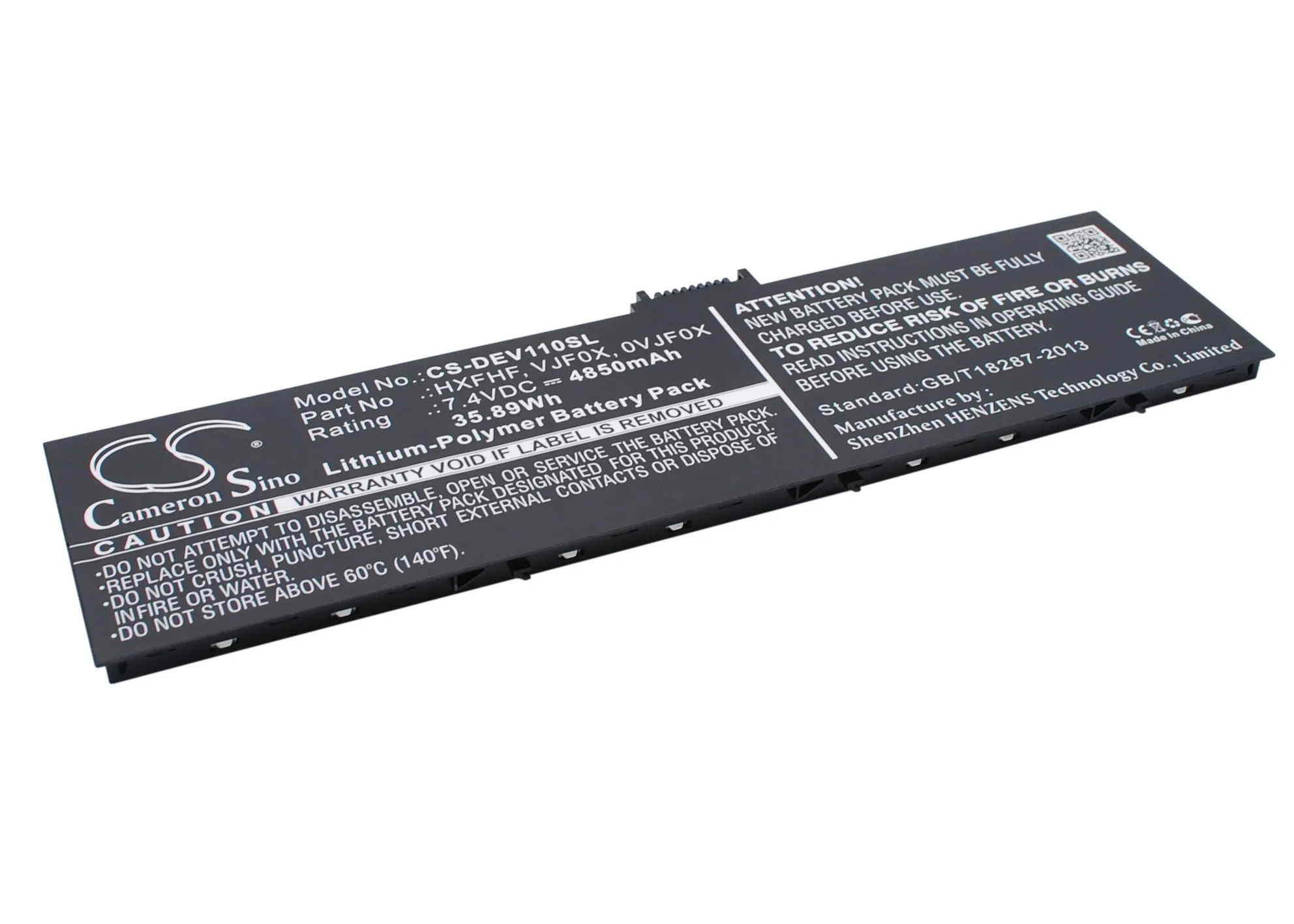 

Аккумулятор для планшета для DELL 0VJF0X HXFHF VJF0X Pro11i-2501BLK Venue 11 Pro 7130, стыковка V11P7130
