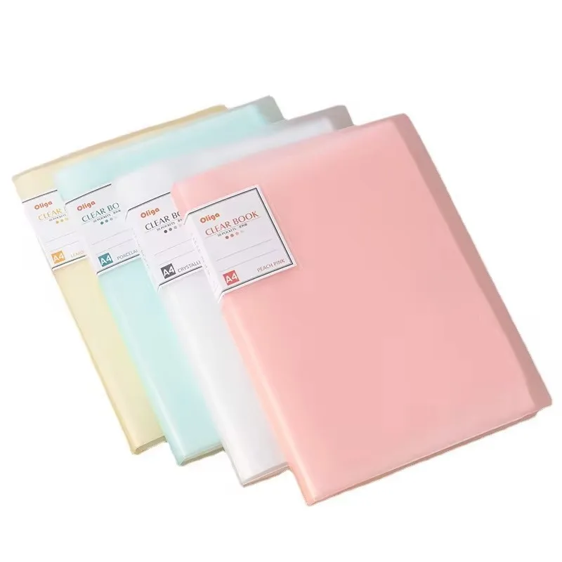 Dispaint A3/A4 Diamond Painting Storage Book - Organizer with 30 Crystal Clear Pockets Securely Stores and Displays Your Artwork