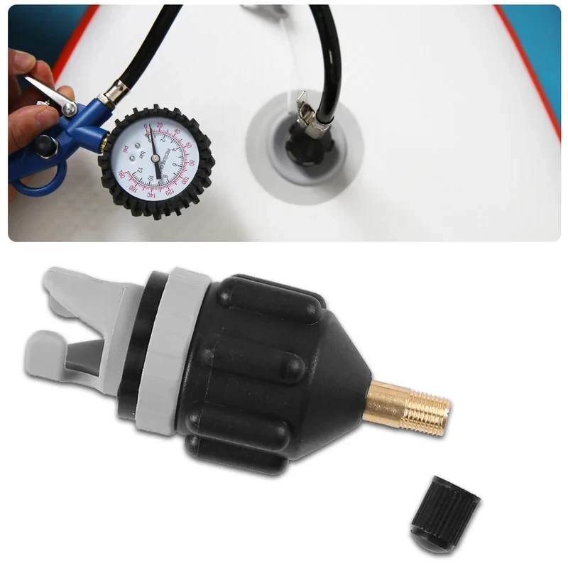 Adaptador de Válvula de Ar para Prancha de SUP e Caiaque (1/2/4 Peças) - Acessório para Inflar com Bomba de Ar