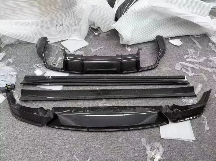 Factory Direct Carbon Fiber FD Style Body Kit for  Front Lip Side Skirt Rear Diffuser Spoiler
