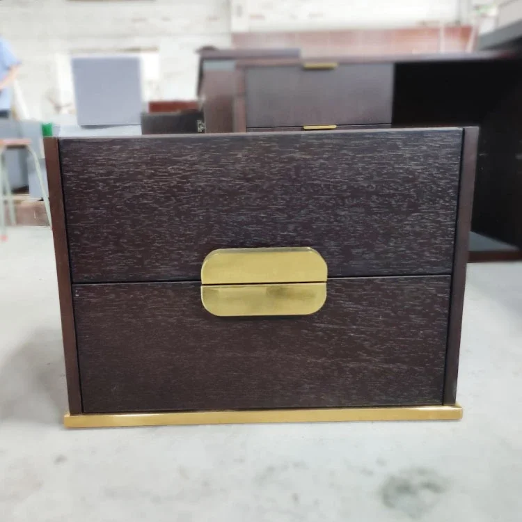 

Elegant Hotel Luxury Minimalist Bedroom Furniture Marble Top Golden Metal Leg Bedside Table Nightstand With Storage