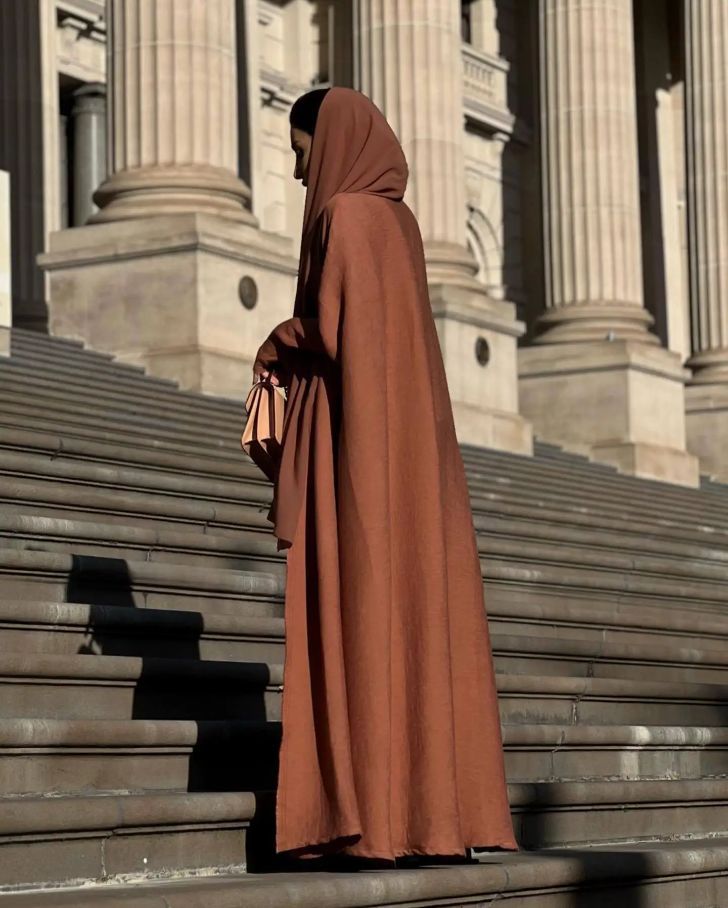 Miyake – manteau de printemps ample plissé pour femmes, changement progressif de couleur, chauve-souris ample, à la mode, Cardigan à manches longues, 2025