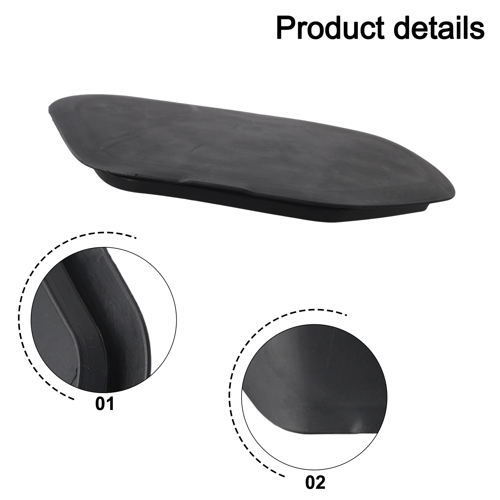 7P6805413 Fender Cover Cap Waterproof Design Wear-Resistant Easy Installation Non-Deformed Reliable Performance