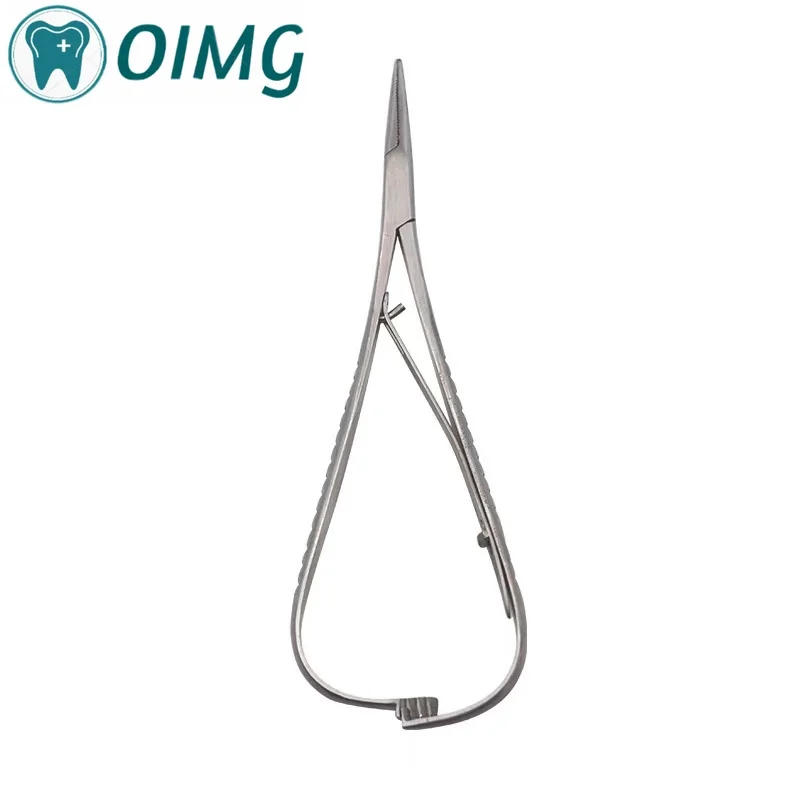 Dental Needle Holder Surgical Instruments Dental Orthodontic Mathieu Needle Holder Tip TC Premium Dental Tools 14cm Clamps