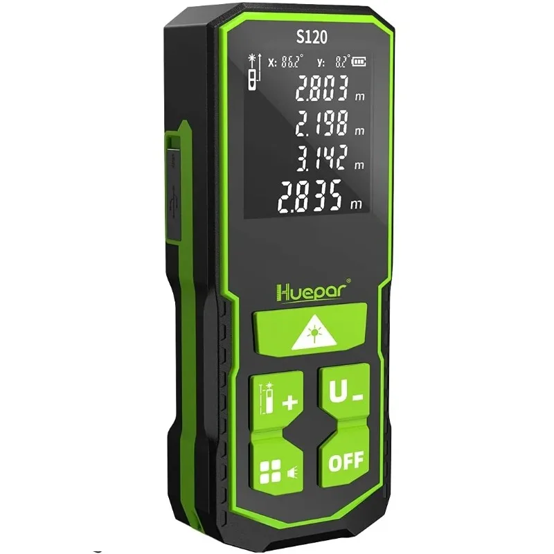 

【From China】Huepar S120-G Nivel And Distance Meter Outdoor Distance Measuring Measure 120M Tool