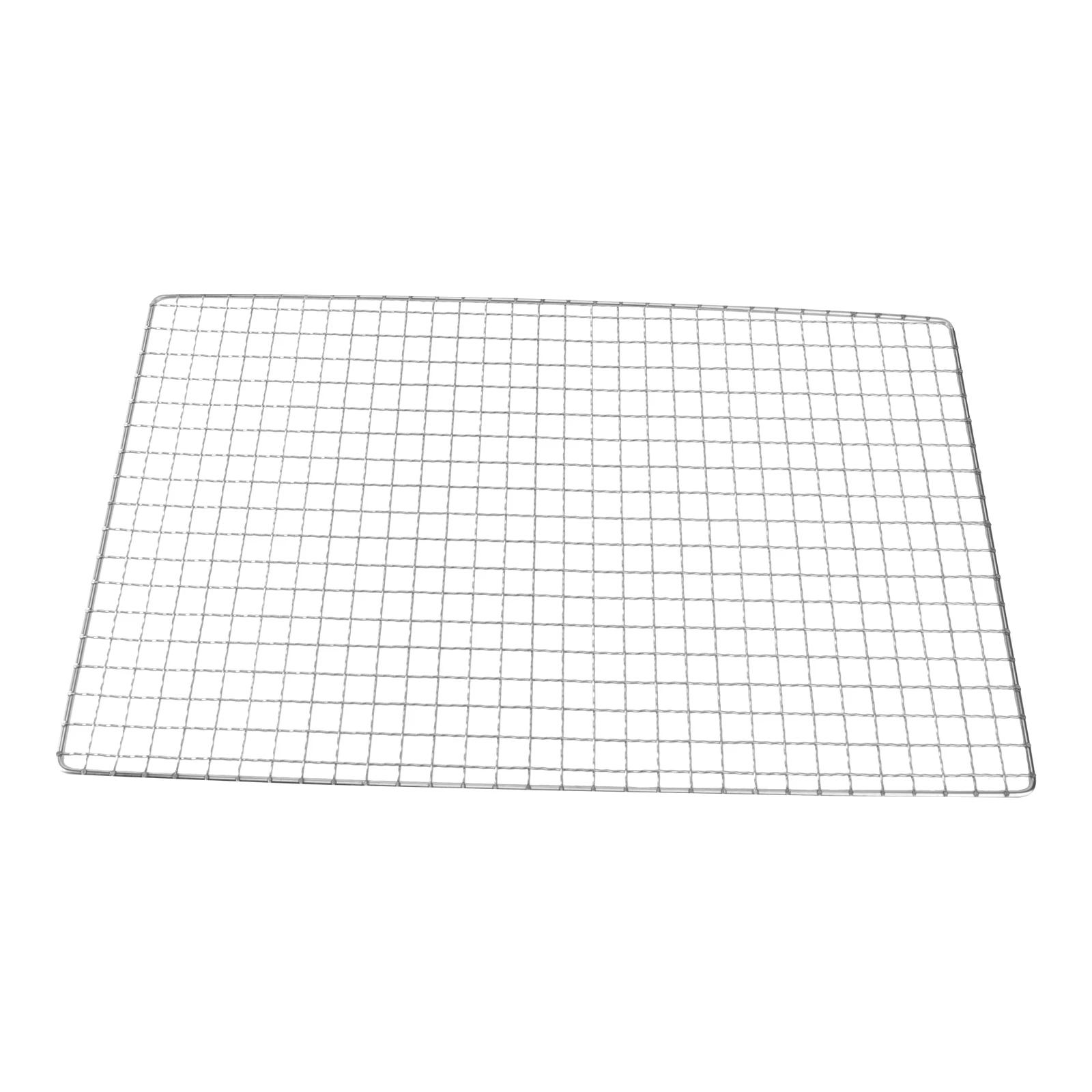 

Stainless Steel Barbecue Mesh Racks Square Grilling Wire BBQ Net Grid Durable Corrosion Resistant Smooth Fine Processed Welded