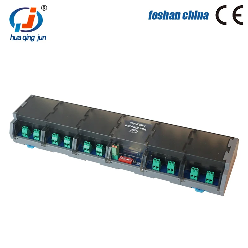 Qingjun 20-Channel RS485 LoRa Relay Module High Power 1NO 50A Relay RS485 Modbus Dual-mode E22-400M22S LoRa Module for PLC view 5
