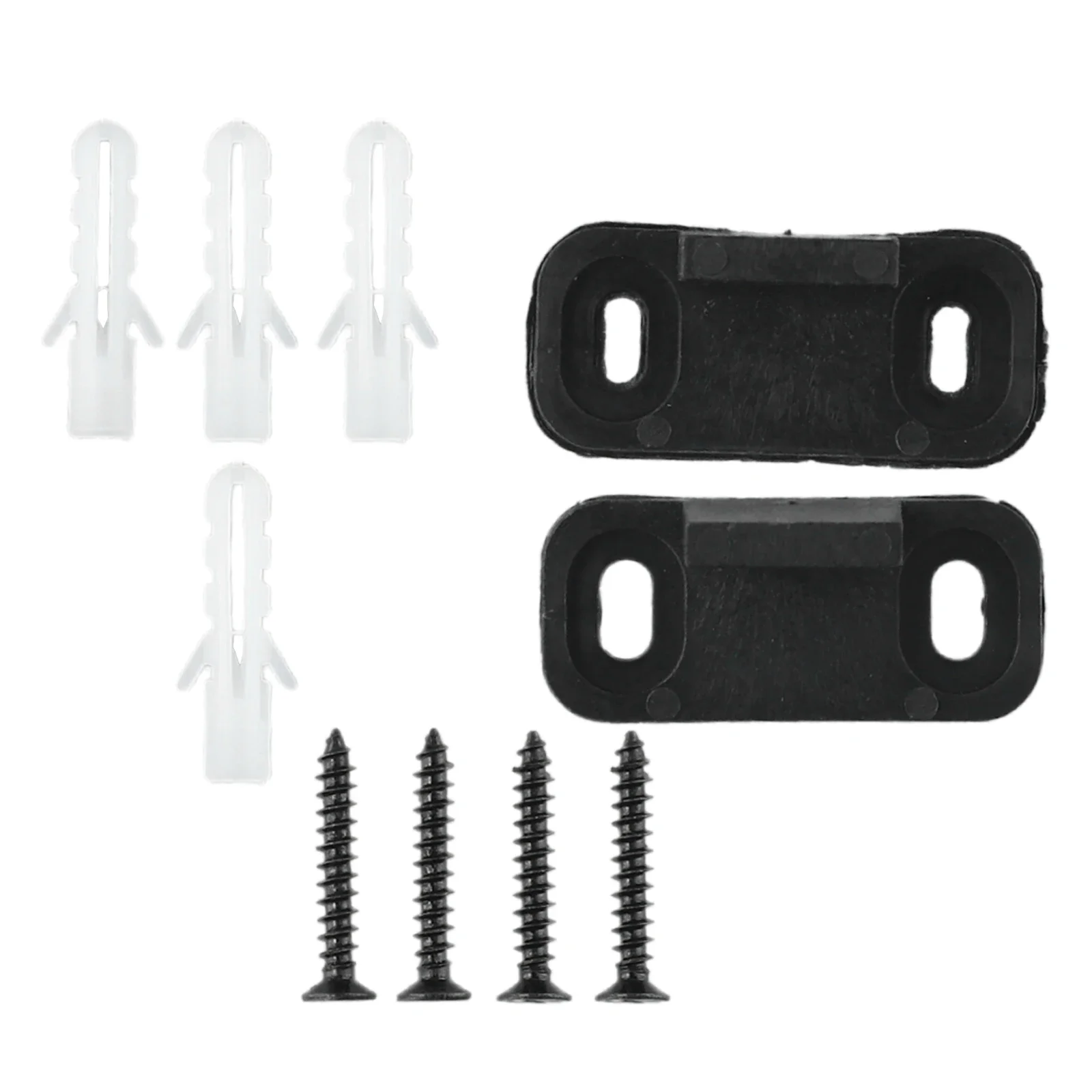 Guia de celeiro, Acessórios de substituição de plástico, 2 Stay Roller, Porta inferior, 2X, 2 pcs, 2 pcs