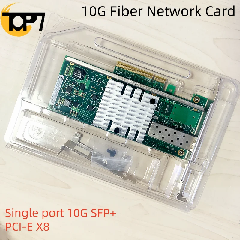 

X520-SR1/SR2 Single/Dual SFP+ Port 10 Gigabit Ethernet Network Card Intel Chipset 82599 Pci Adapter E10G41BTDA Intel Chip 82599