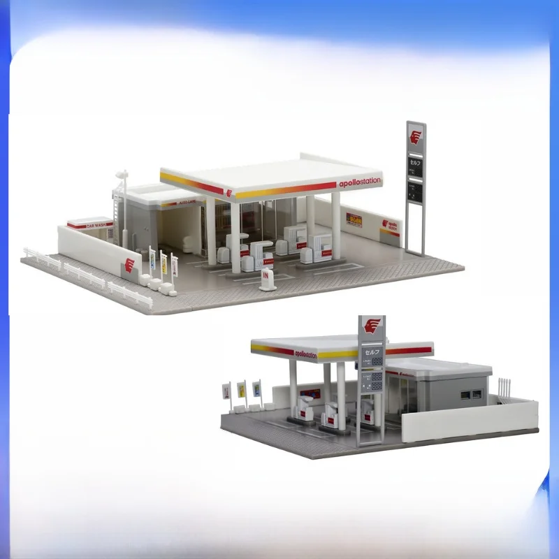 tomix-4266-gas-station-building-model-n-scale-train-carriage-simulation-toy-for-collectors-and-fans-of-model-making