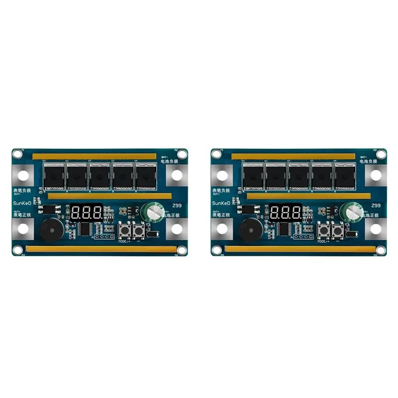 

A84E-2X Spot Welder 12V 18650 Lithium Battery Energy Storage Spot Welding Machine PCB Circuit Board Portable Soldering