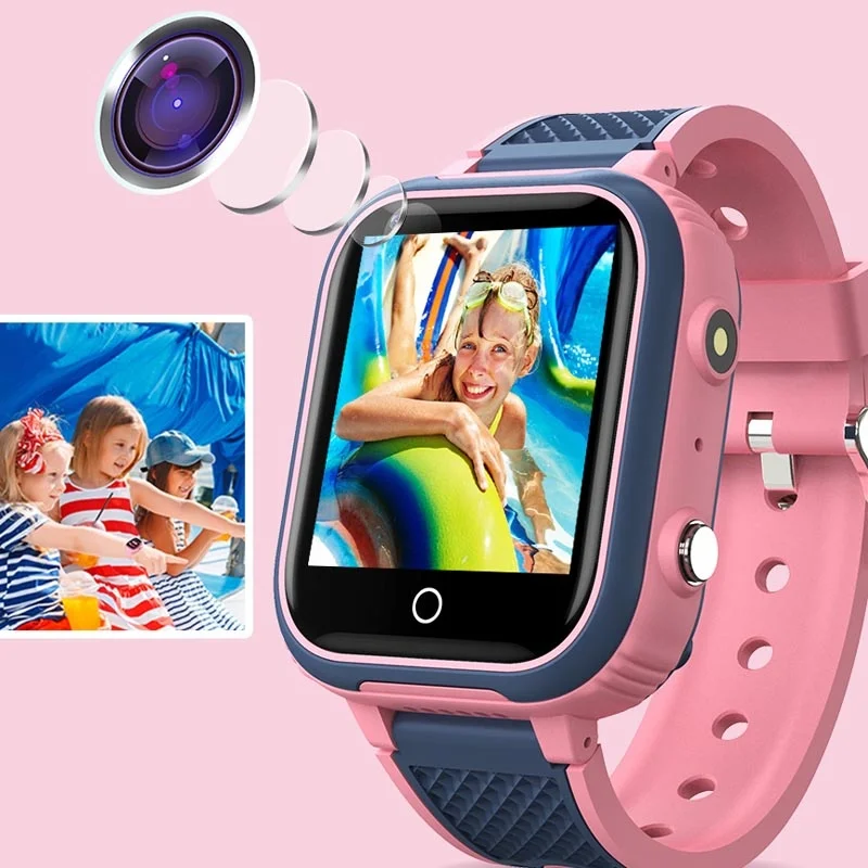 

2023 New Arrivals LT21 4G Kids Smart Watch GPS WIFI Video Call WIFI SOS Video Call IP67 Waterproof Camera Smartwatch Sale Hot