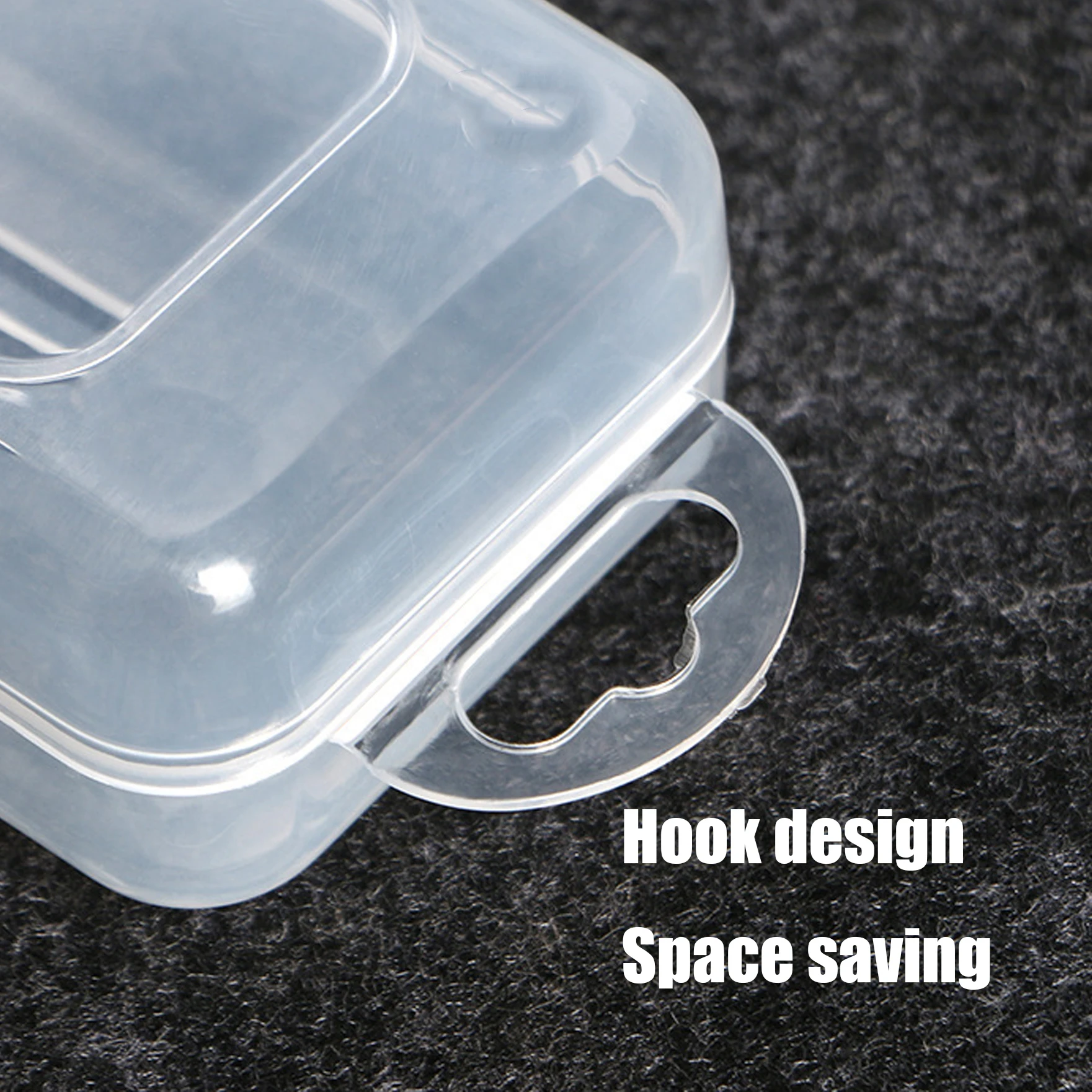 Transparent Dustproof Plastic Paintbrush, Makeup Brush, Spoon, Chopsticks, Nail Art Pen, Data Line, Small Objects Storage Box