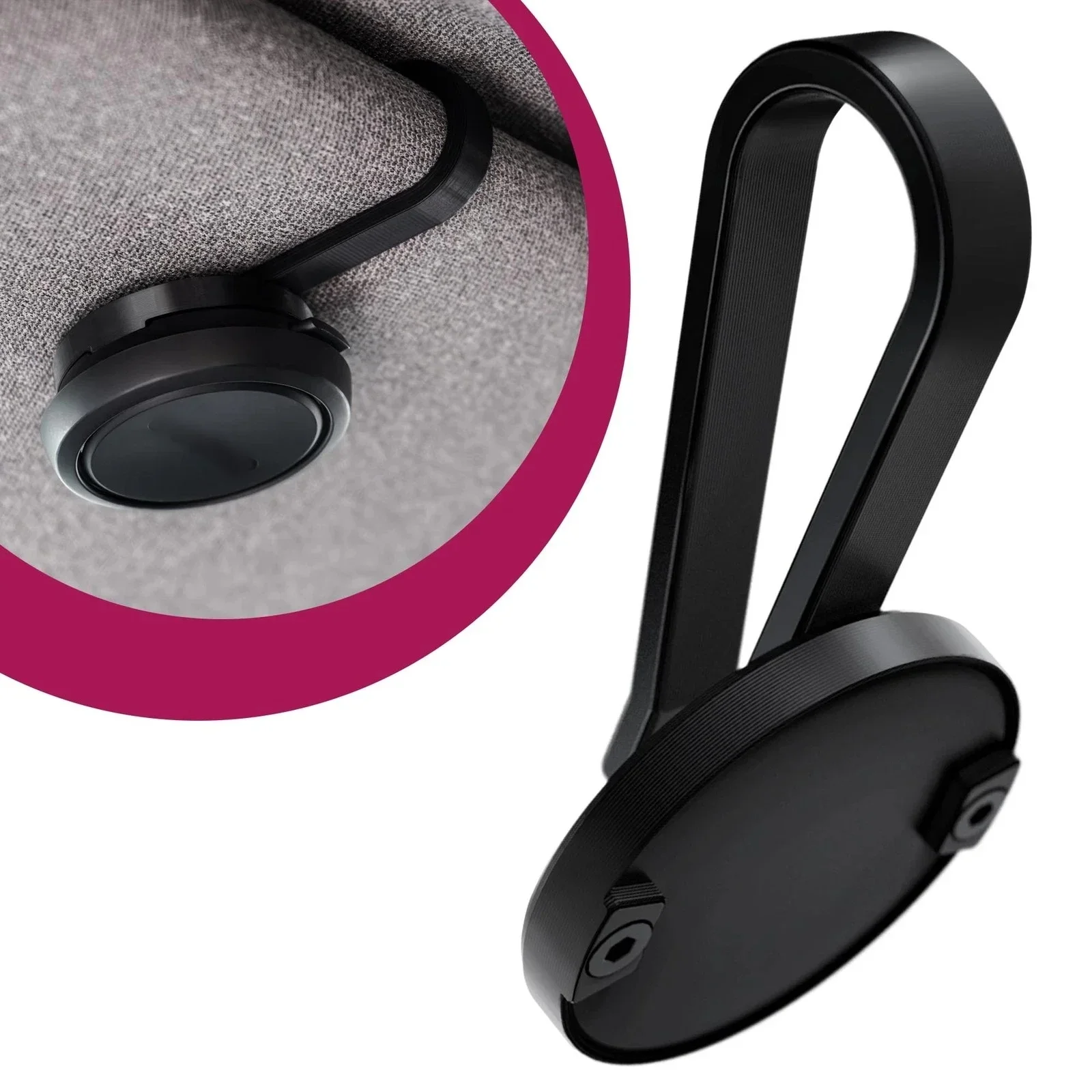 

Car Sun Visor Holder Black Universal Co Driver Mount Clip Fastener Plastic Interior Sunglasses Business Card Storage for Ooono