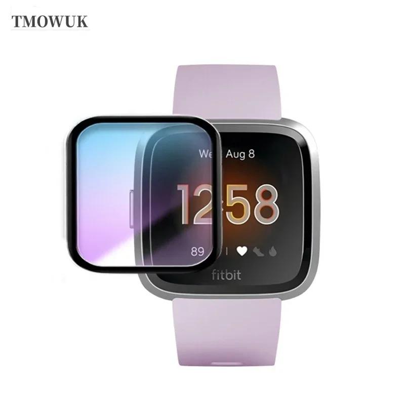 ل Fitbit Sense 2 Versa 3 2 4 Inspire 3 Charge 6 5 غطاء كامل للشاشة طبقة رقيقة واقية لينة مرنة ثلاثية الأبعاد منحني