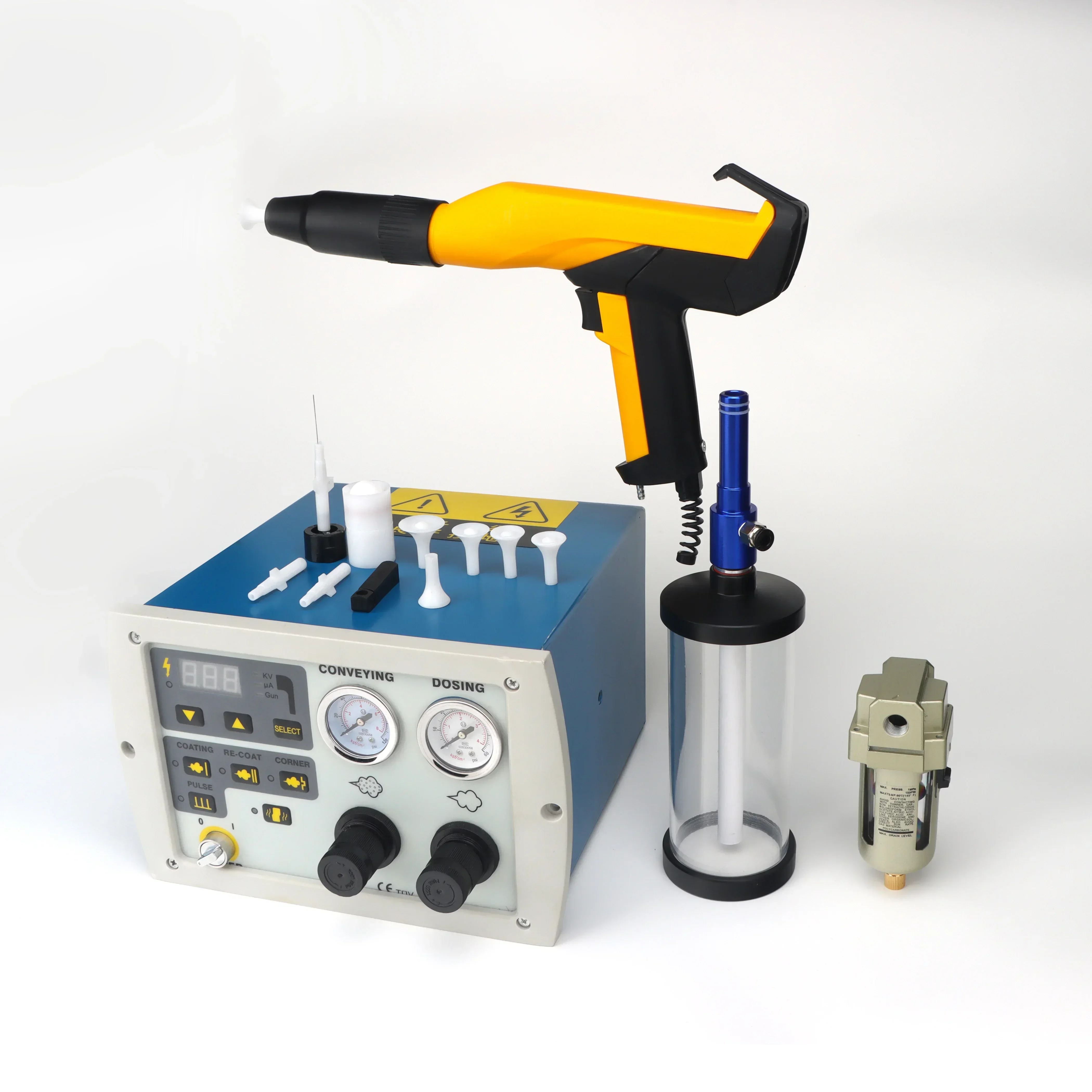 

factory direct sales coating Equipment Small Electrostatic Metal Powder Coating Machinery And Equipment OPTIFLEX PRO For Lab