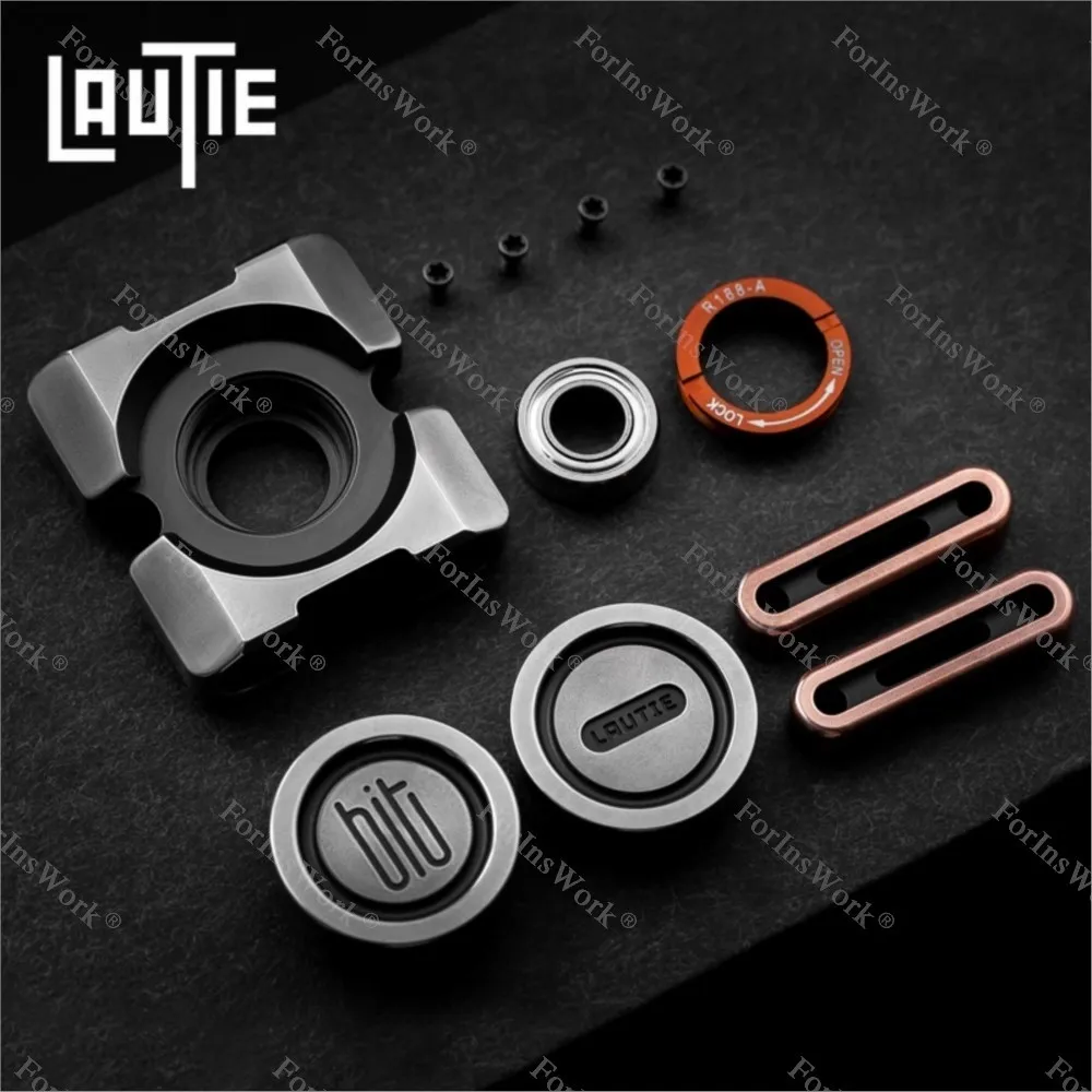 LAUTIE BIT02 Fidget Spinner gyroscope haute vitesse muet mécanique EDC jouet Bit série bureau Gadgets Fidget Spinner adultes