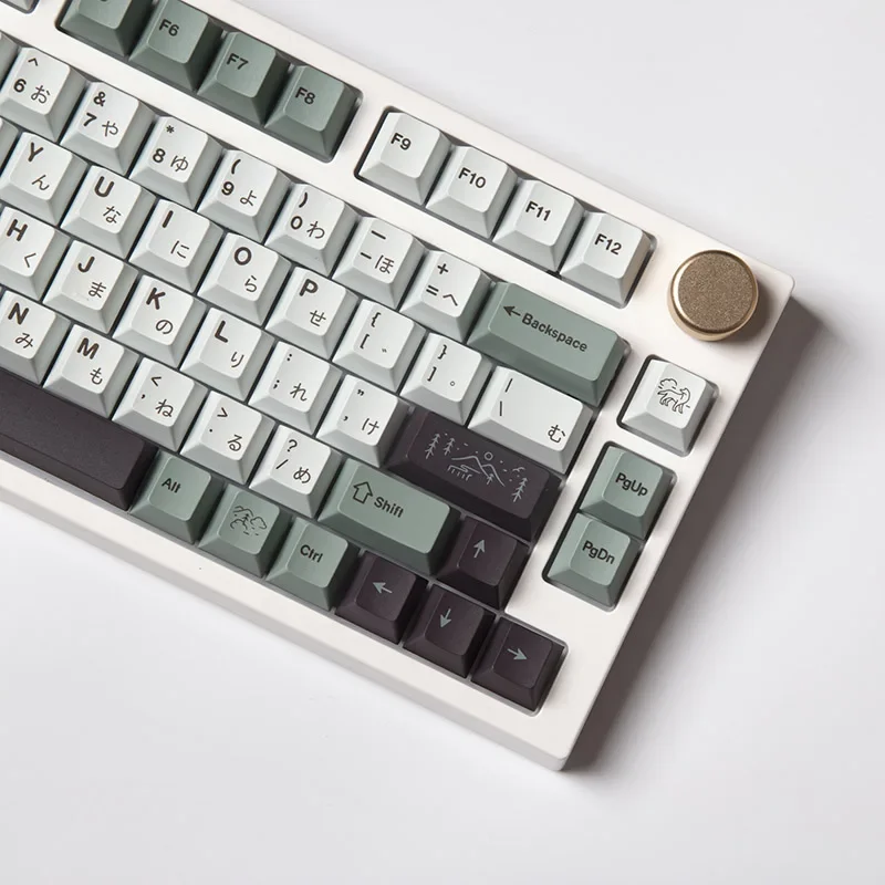 141 keys GMK Clone November Fog Keycaps PBT Cherry Profile Keycap for ...