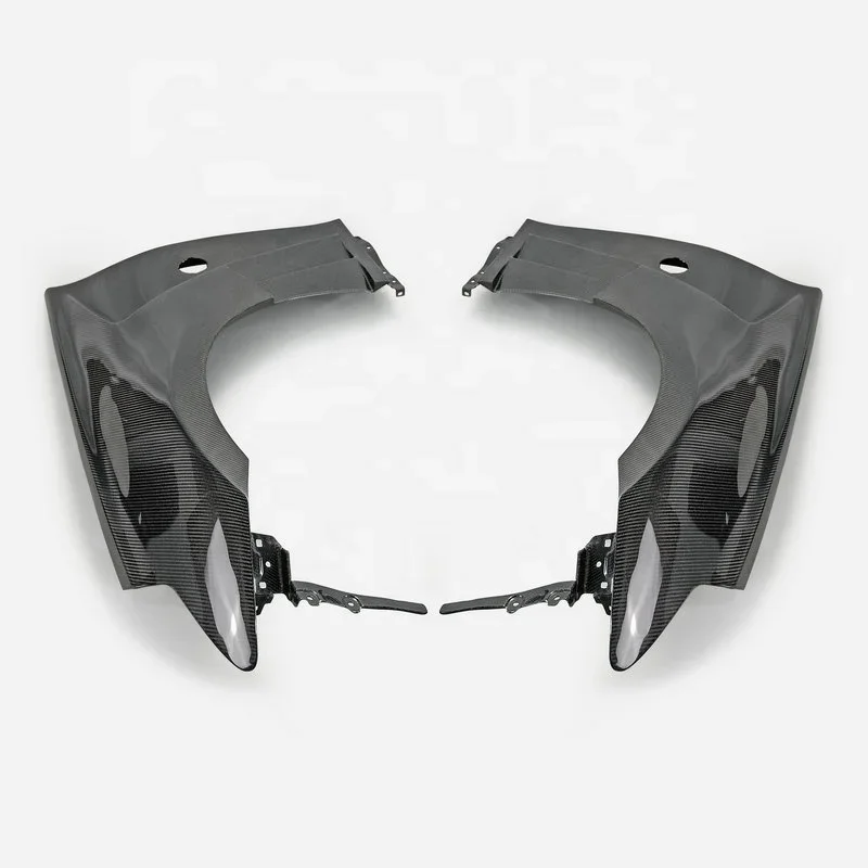 يناسب نيسان 09 فصاعدا Z34 370Z DLF نمط ألياف الكربون الجبهة الحاجز (لا توجد فتحة تهوية علوية)