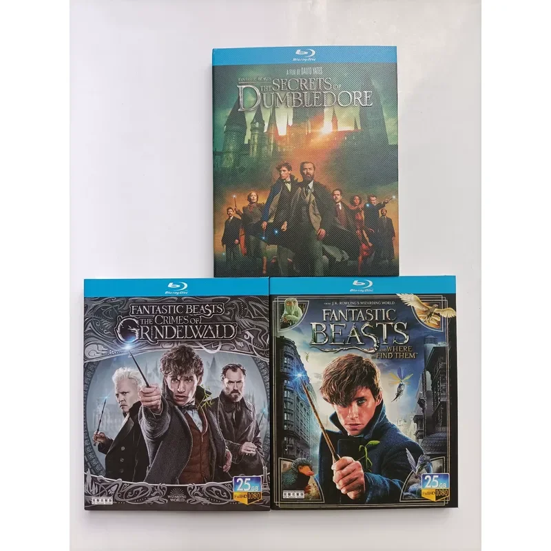 Blu-ray Fantastic Beasts and Where to Find Them Trilogy
