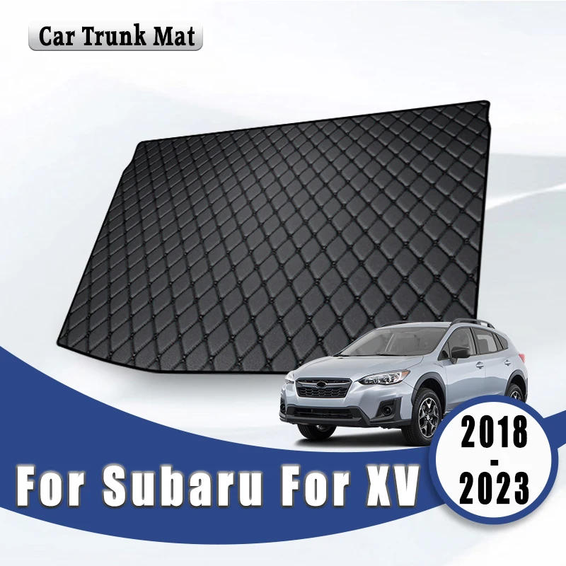 

Car Trunk Mats For Subaru XV 2023 2022 2021 2020 2019 2018 Rear Covers Cargo Liner Carpets Auto Interior Accessories Vehicles