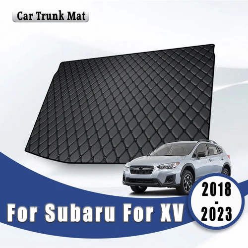 Esteras para maletero de coche, cubiertas traseras para Subaru XV 2023 2022 2021 2020 2019 2018, alfombras con revestimiento de carga, accesorios de Interior de coche, vehículos