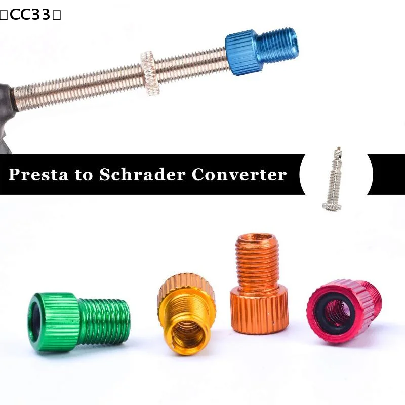 

20pcs Bicycle Valve Pump Converter Adapter Presta To Schrader Convert Nozzle Inflation Adaptor F/V To A/V Valve Adapter〔CC33〕