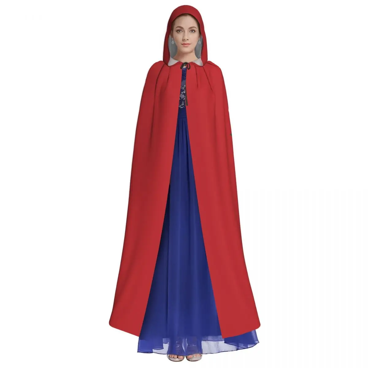 Long Cape Cloak Flag Of Morocco Hooded Cloak Coat Autumn Hoodies