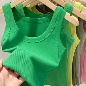 Zjaiss-Regata with ribs for women, round collar, basic, elastic, solid color, summer, 2021 12 Main Sales Canelado Regatta - №6