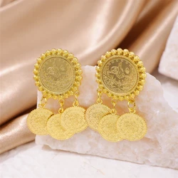 A Pair Of Exquisite Bridal Lace Coin Corsage Turkish Fashion Brooch Ottoman  Totem Gown Accessories French Vintage Scarf Buttons