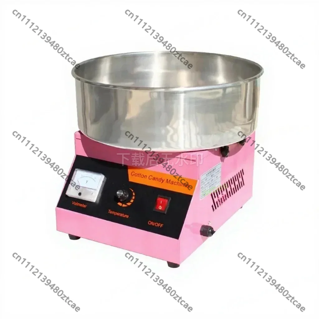 Commercial Cotton Candy Floss Maker with Temperature Control, for Party, Carnival & Home DIY