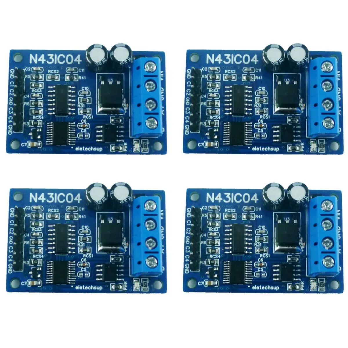 

0-10mA 4 Channels Current Analog Acquisition RS485 Modbus PLC RTU ADC Controller