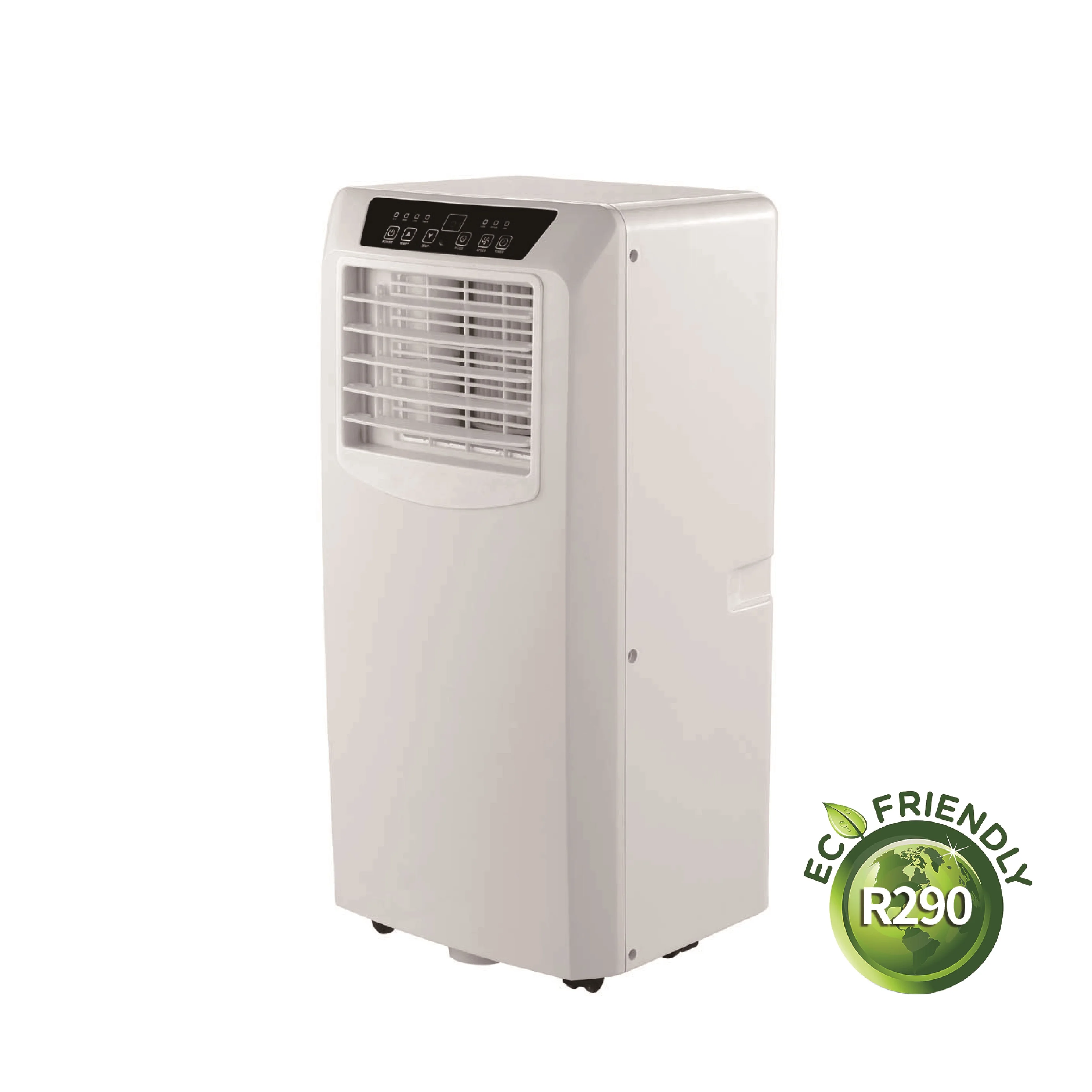 جهاز تبريد الهواء المحمول الصغير R290 أو R410a 7000BTU 4 في 1 ، سرعة ثابتة 1HP ، مبرد الهواء مع جهاز التحكم عن بعد btu 7000