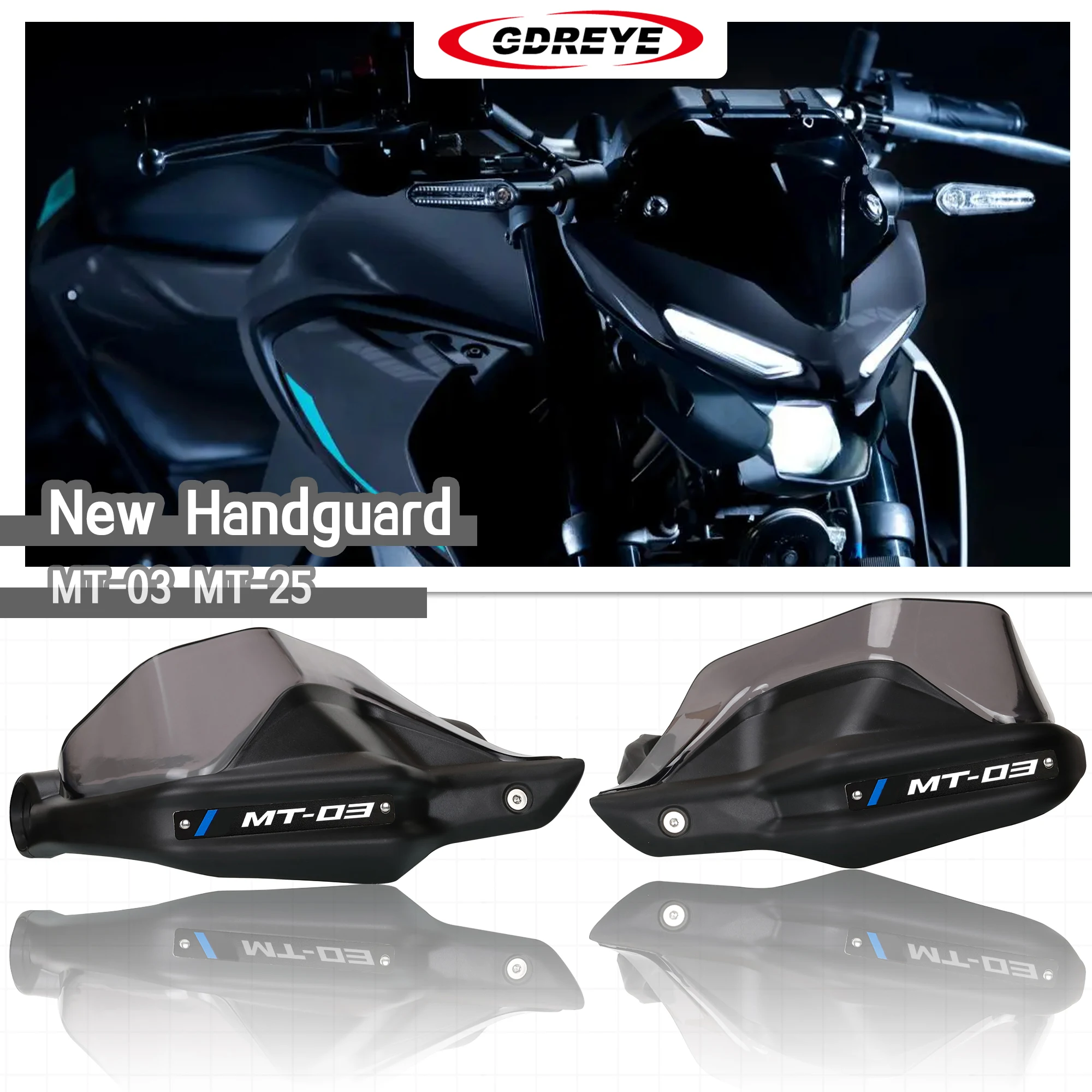 Motorcycle Handguards MT-03 Shield Guards Windshield Hand Wind Protection For YAMAHA MT 03 25 MT-03 MT-25 2015-2024