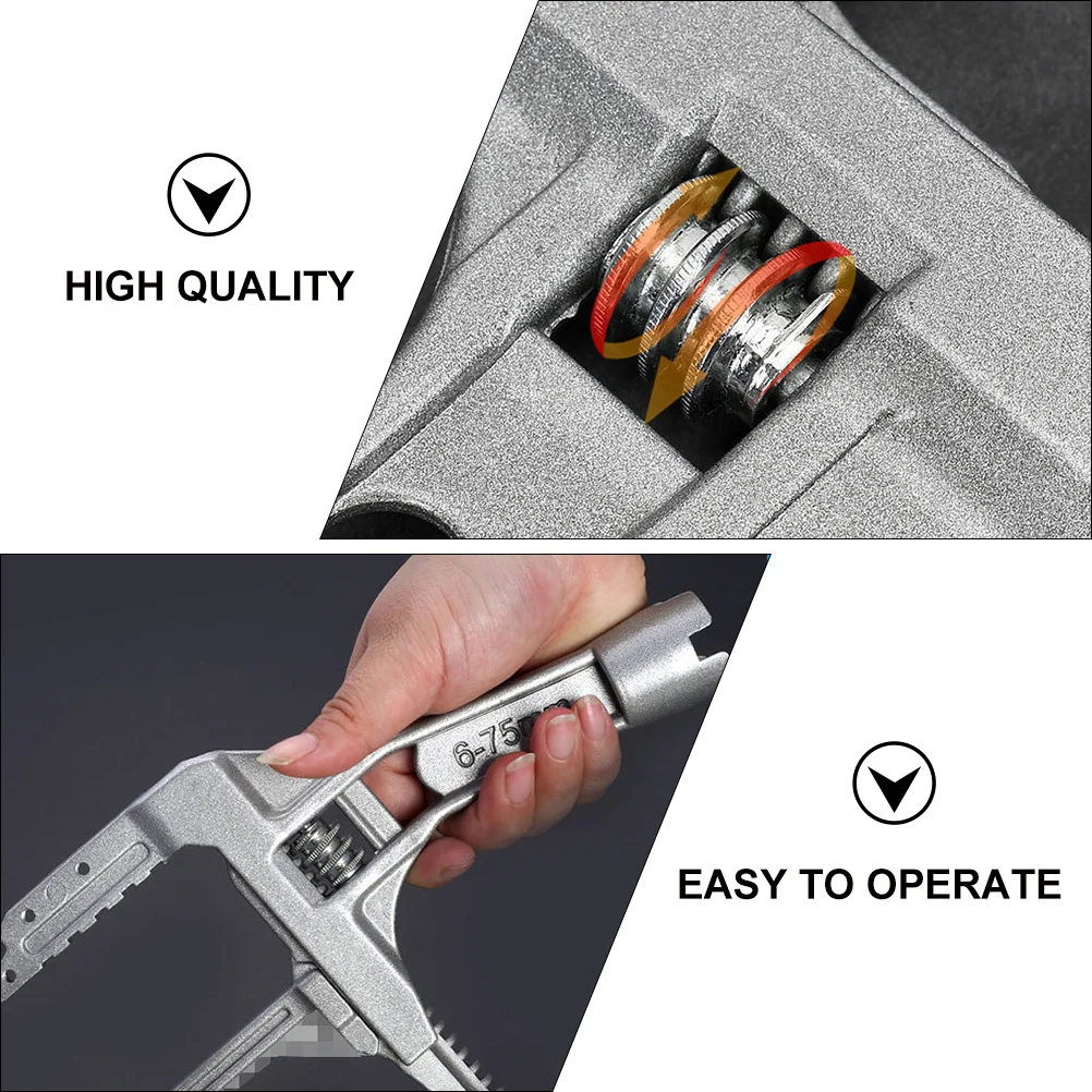 

Multipurpose Bathroom Wrench Sink Faucet Repair Tool Compact Durable Multifunctional Drain Pipe Cleaning Scraper Perfect Water