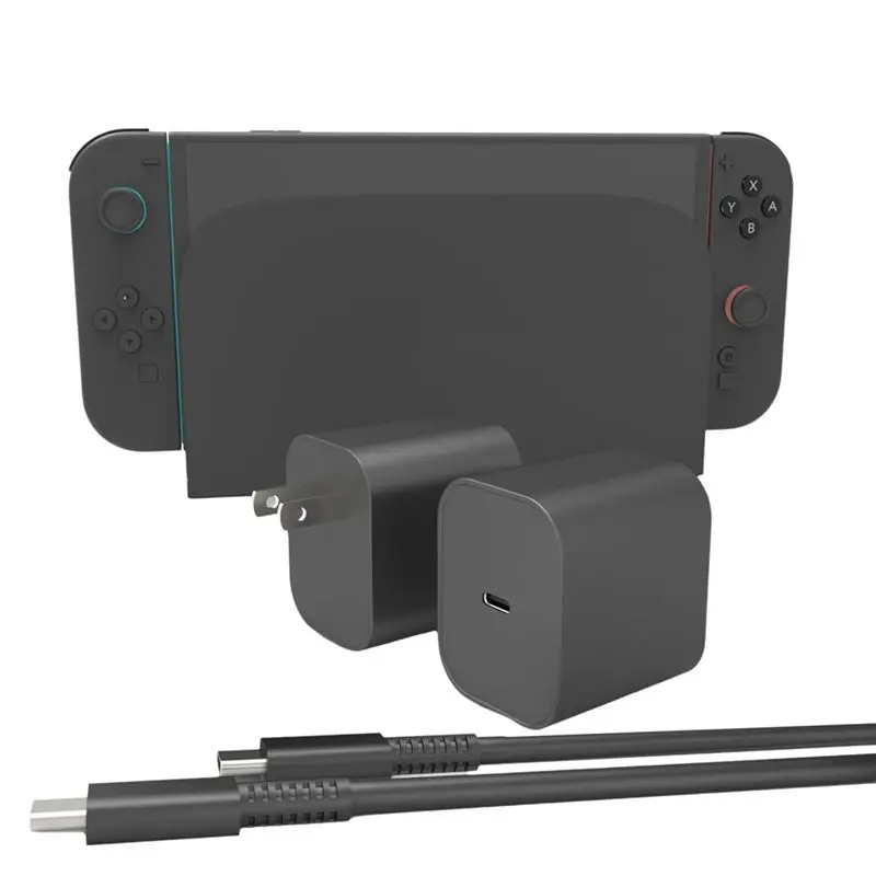 

N93RNEW! Адаптер питания 60W AC для Switch2, адаптер для игровой консоли NS Switch2, настенный, для путешествий, Type-C, UK-штекер