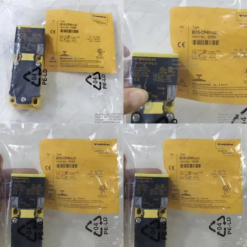 

BI15-CP40-LIU Turck Proximity Switch New High-Quality Sensor