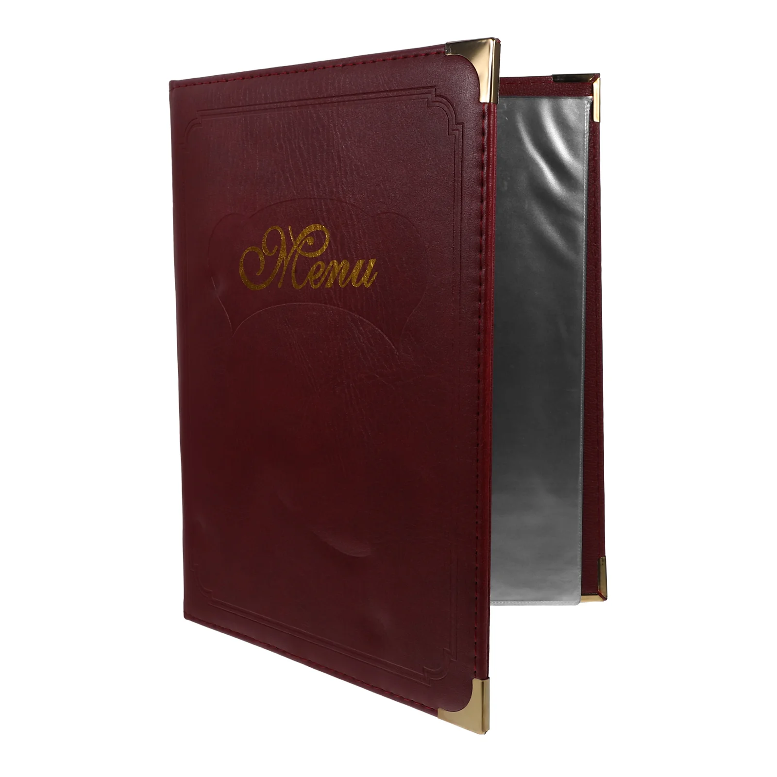 

A4 Menu Book Restaurant Holder Color Clear Display Folder Meal Price Server Note Pads Commercial Furniture Set