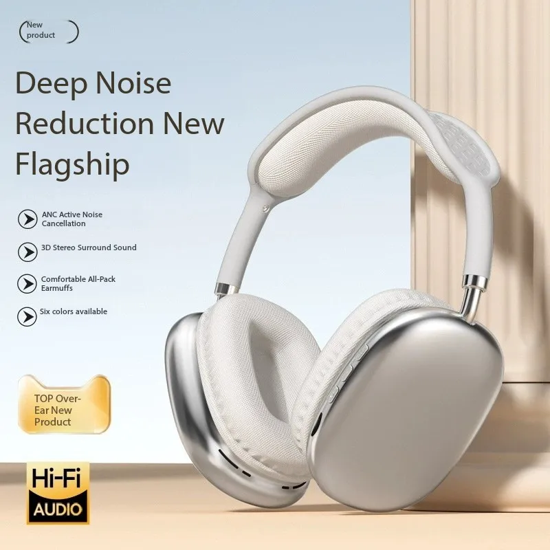 

New Bluetooth Wireless Headset with Mic: Stereo Earphone Designed for Sports, Gaming, and Seamless Phone Connectivity