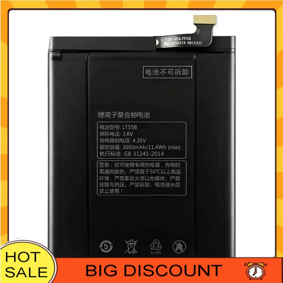 

For Leeco Letv LE Phone One X660 1 Reliable Power Supply Lightweight 3000Mah Mobile Battery LT55B