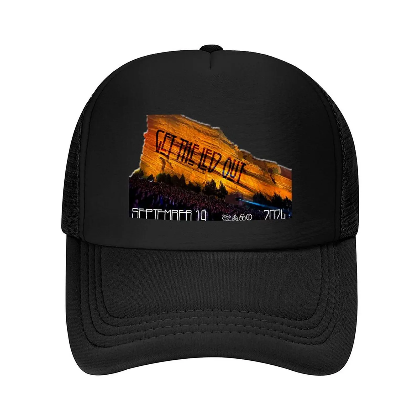 

GTLO Red Rocks 2024 Baseball Cap Golf Wear custom Hat sailor cap for men Hat Man For The Sun Men's Luxury Women's