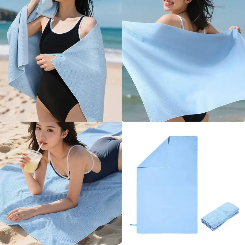 

Quick Drying Towel Gym Towels Bath Pool Towel Sports Towel Beach Towel for Gym Swimming Backpacking Beach Camping K1YF